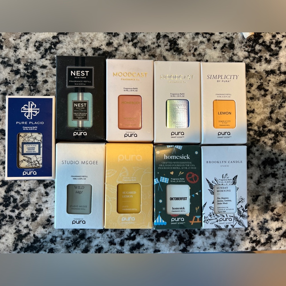 9 pura oils not used